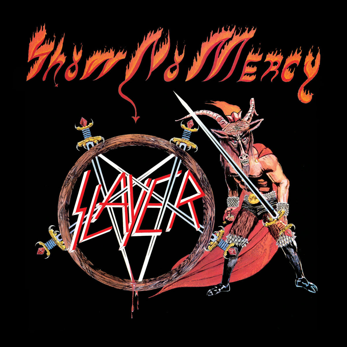 Slayer – Show No Mercy vinyl cover