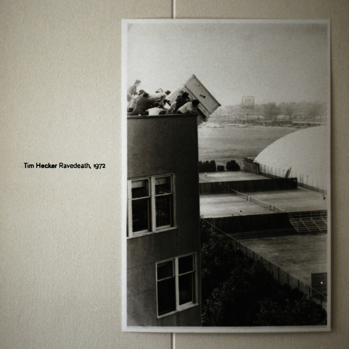 Tim Hecker – Ravedeath, 1972 vinyl record cover