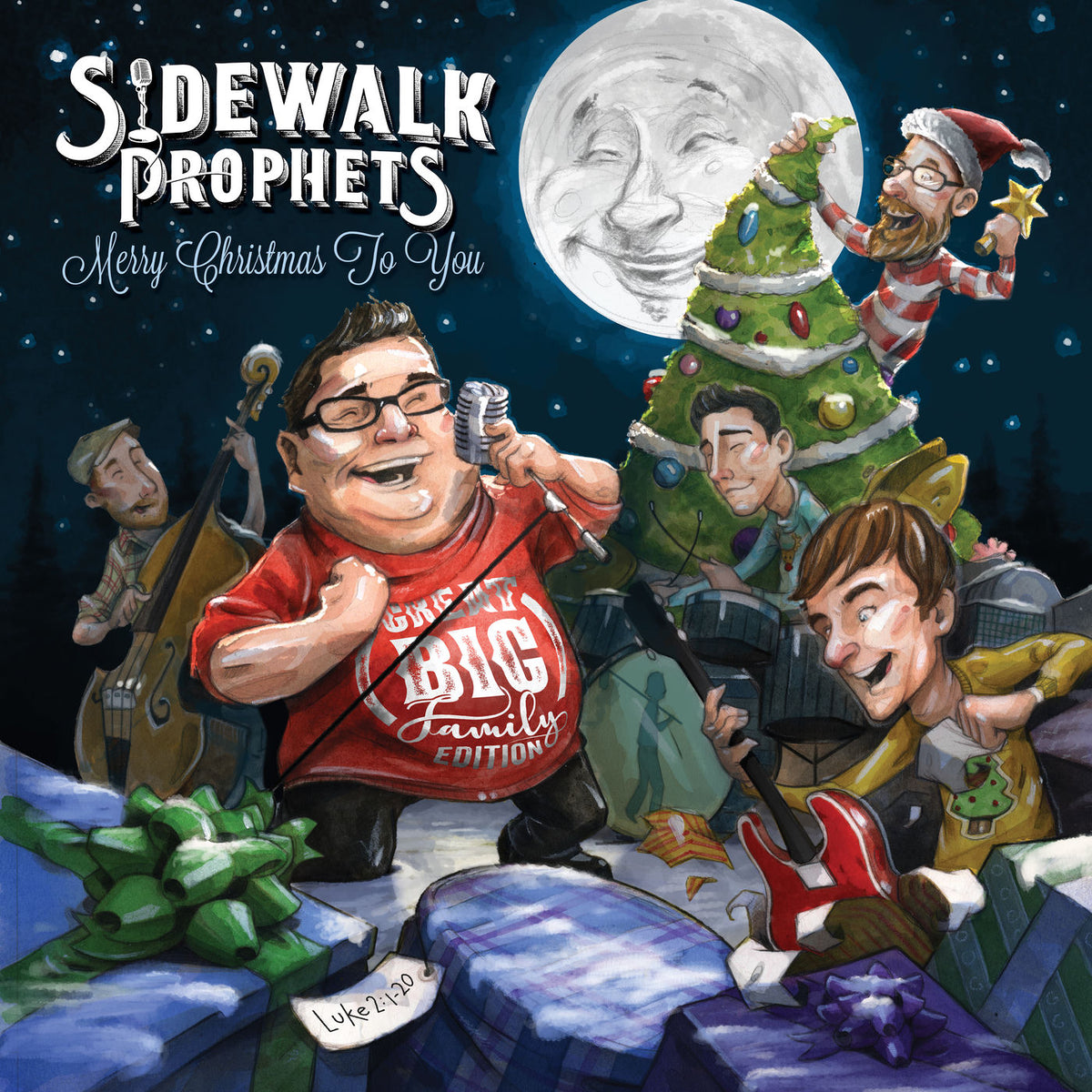 Sidewalk Prophets – Merry Christmas To You (GREAT BIG FAMILY EDITION) vinyl record cover