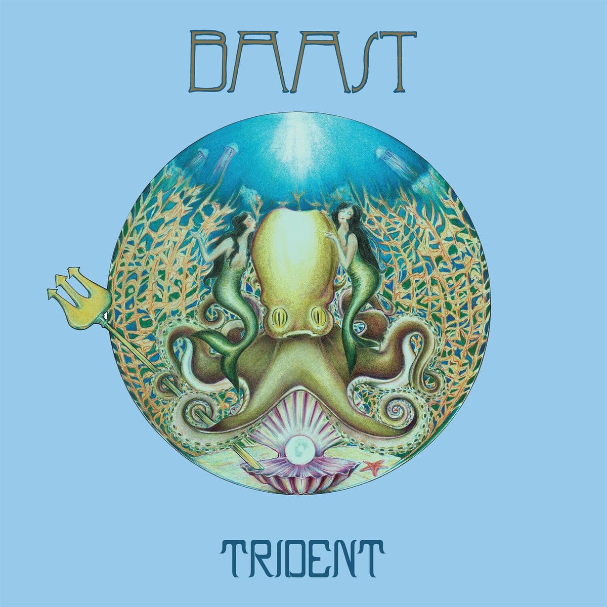 Baast – Trident vinyl record cover