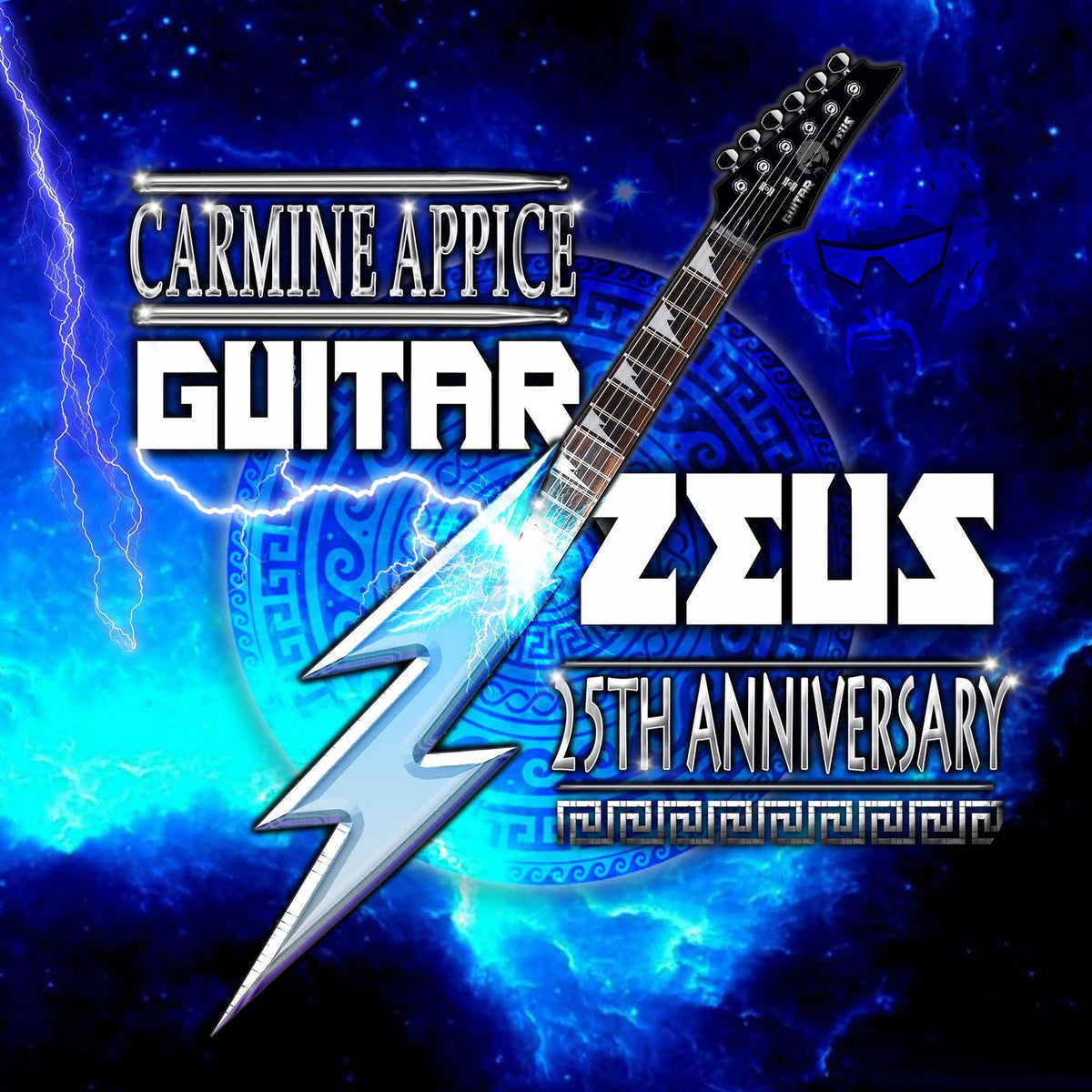 Carmine Appice – Guitar Zeus 25th Anniversary vinyl cover