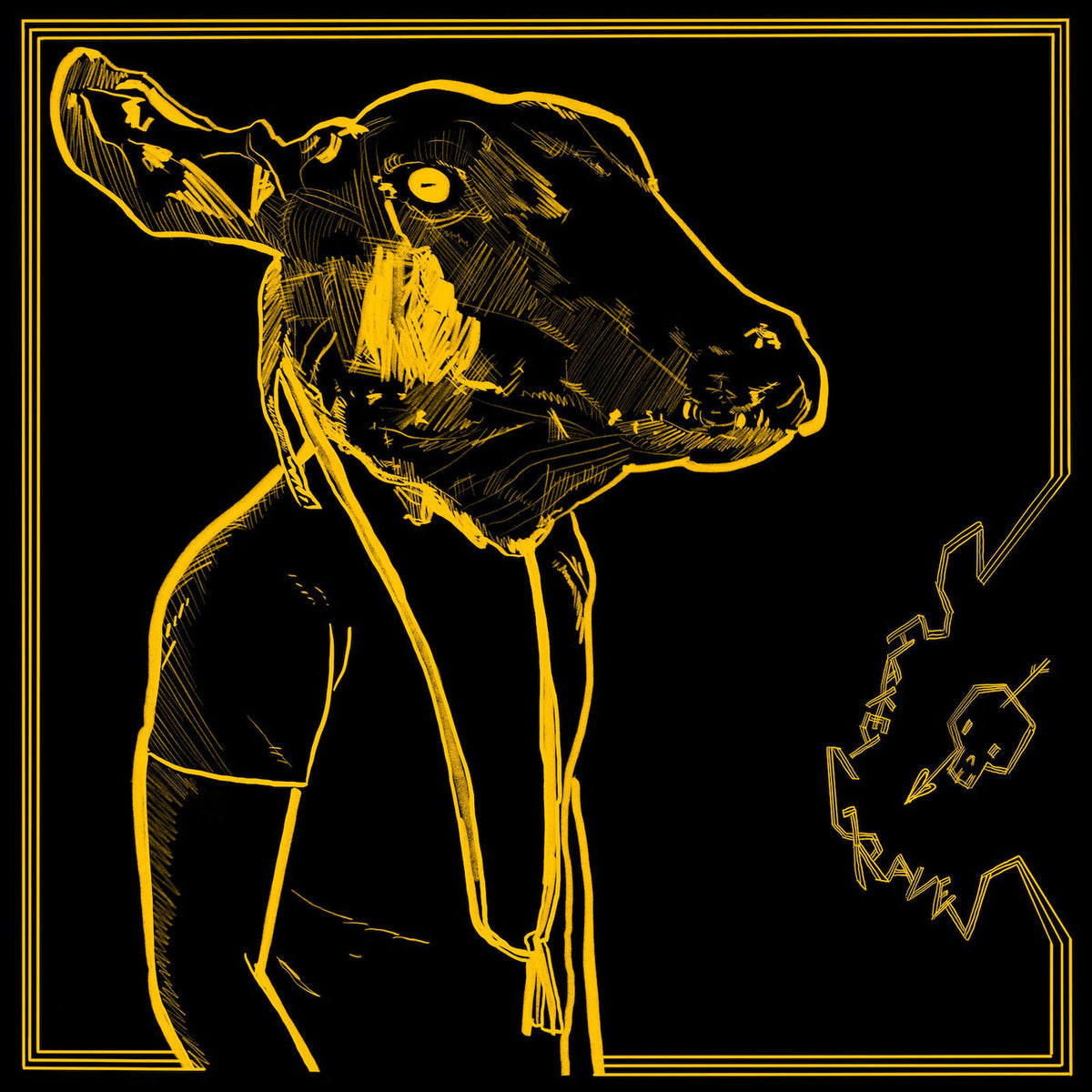 Shakey Graves – Roll the Bones X vinyl record cover