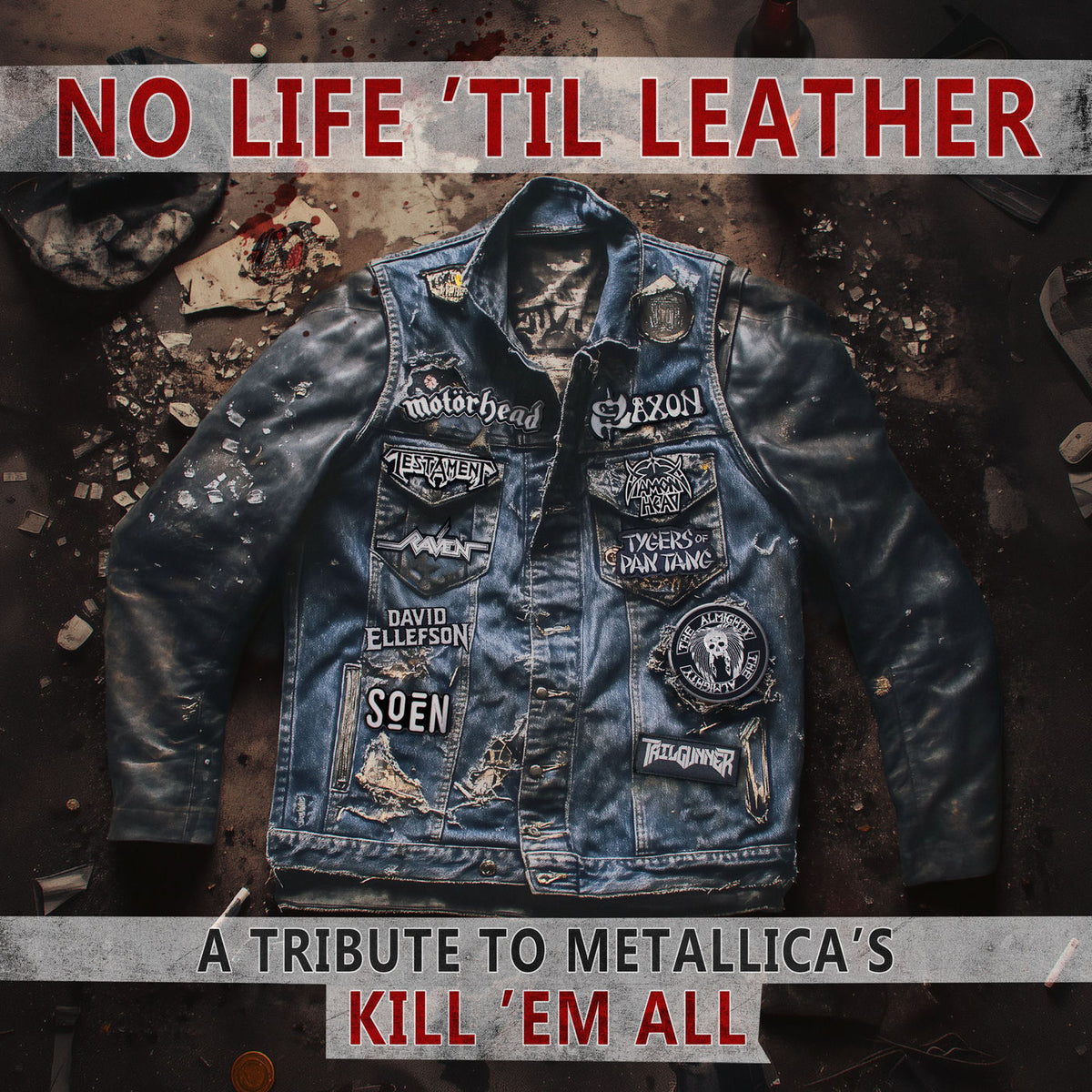 Various Artists – No Life 'Til Leather – A Tribute To Metallica’s Kill ‘Em All vinyl cover
