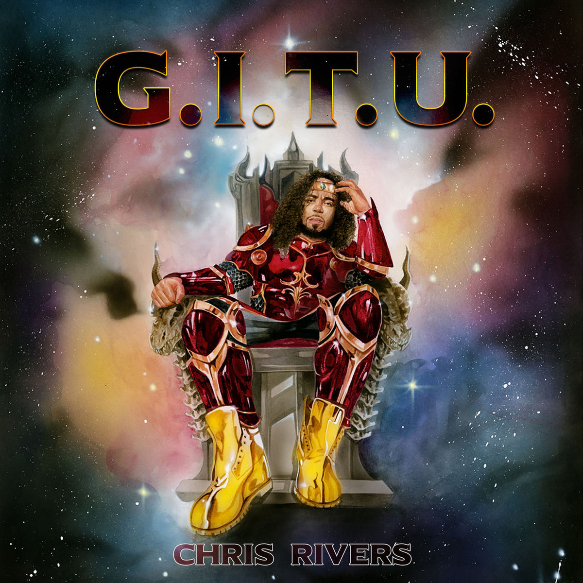 Chris Rivers – G.I.T.U. vinyl cover