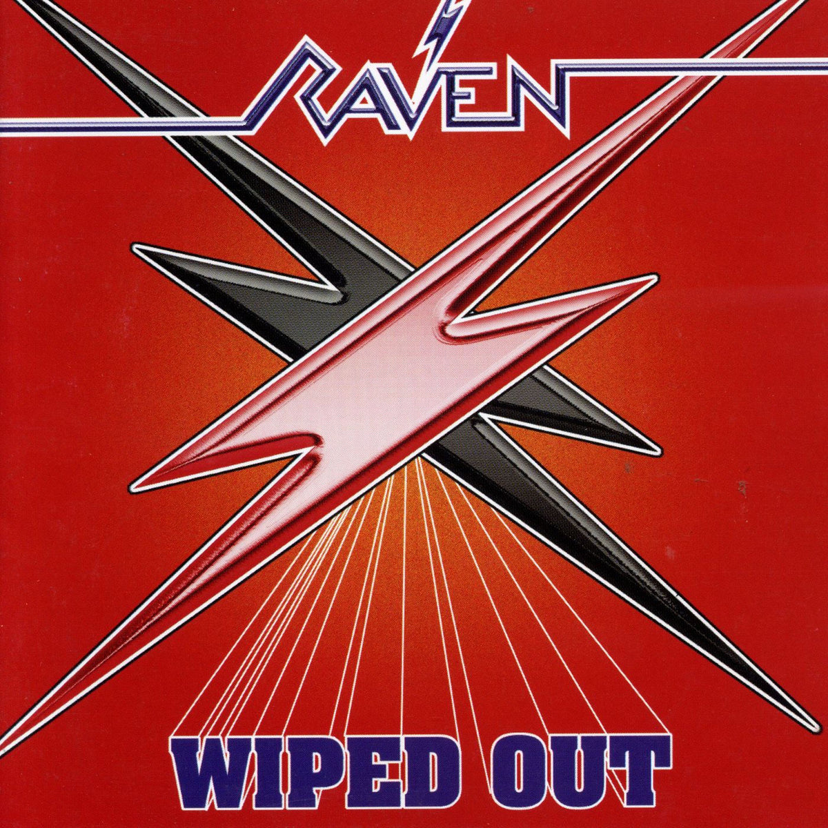 Raven – Wiped Out vinyl record cover