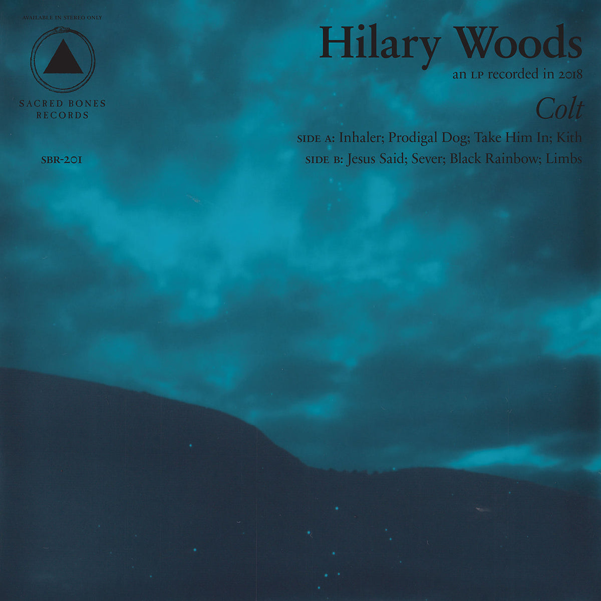 Hilary Woods – Colt vinyl cover