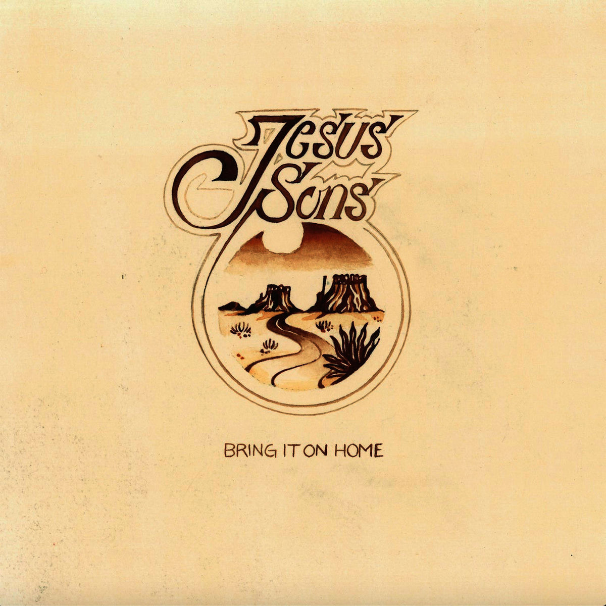 Jesus Sons – Bring It On Home vinyl record cover