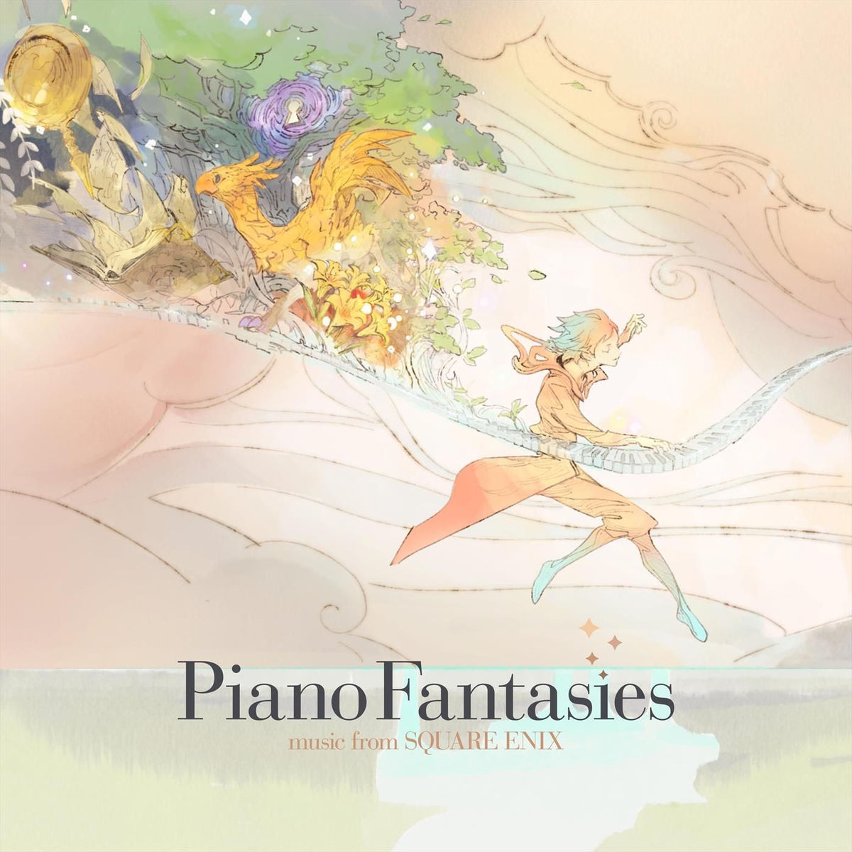 Mischa Cheung – Piano Fantasies - Music from Square Enix vinyl record cover
