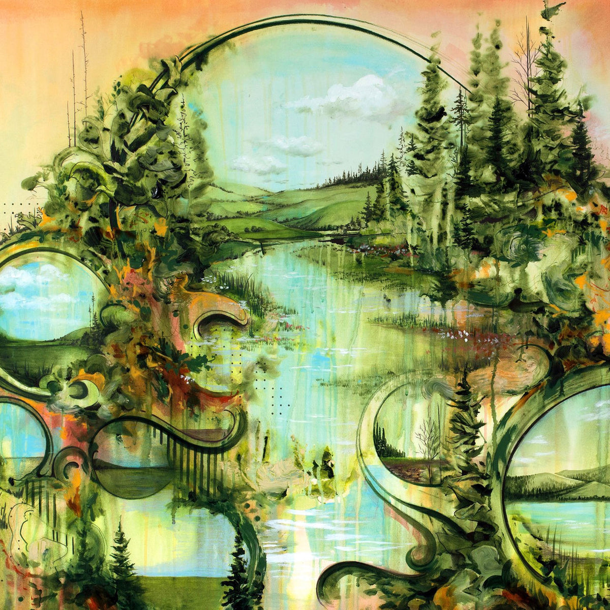 Gorje Hewek – Earth EP vinyl cover