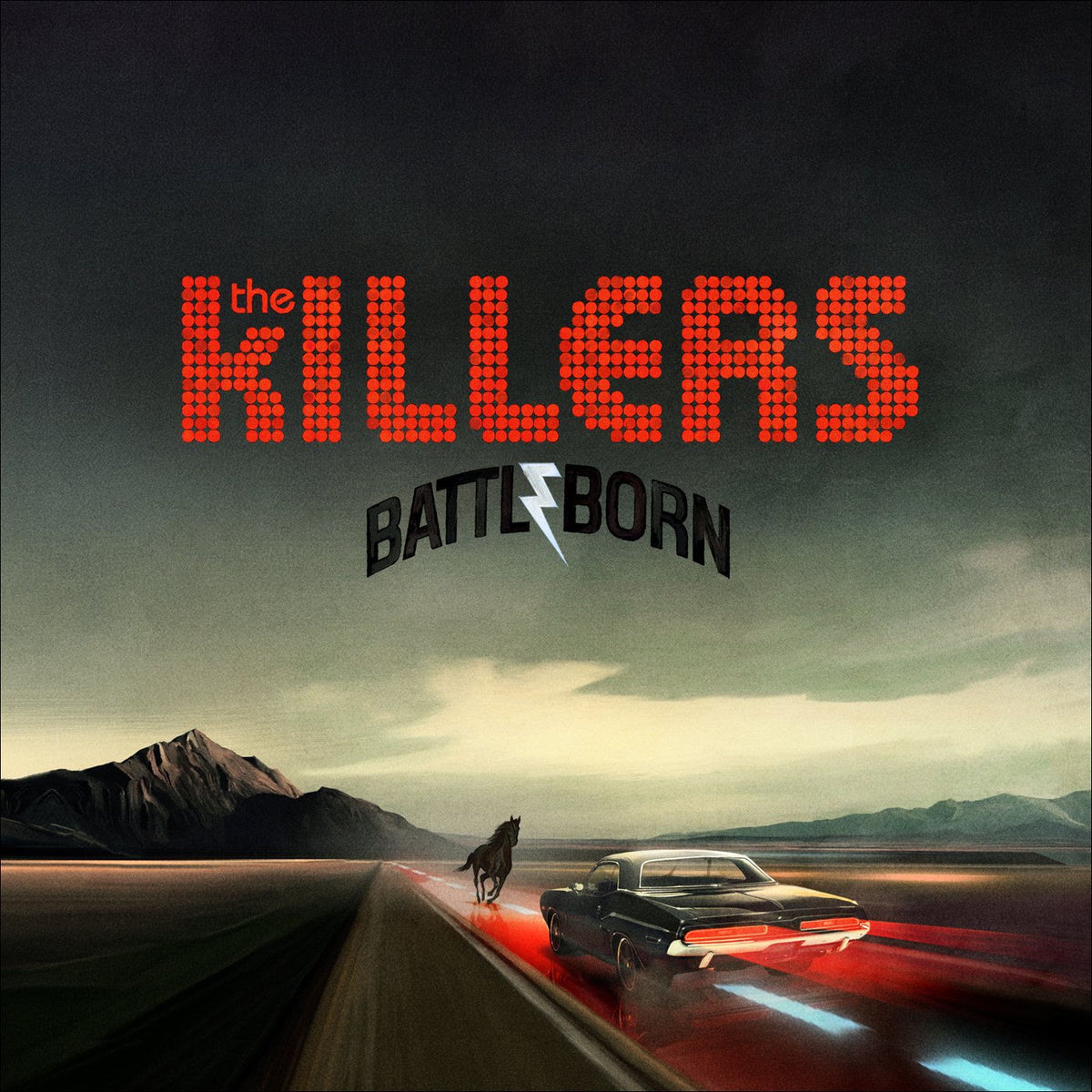 The Killers – BATTLEBORN vinyl record cover