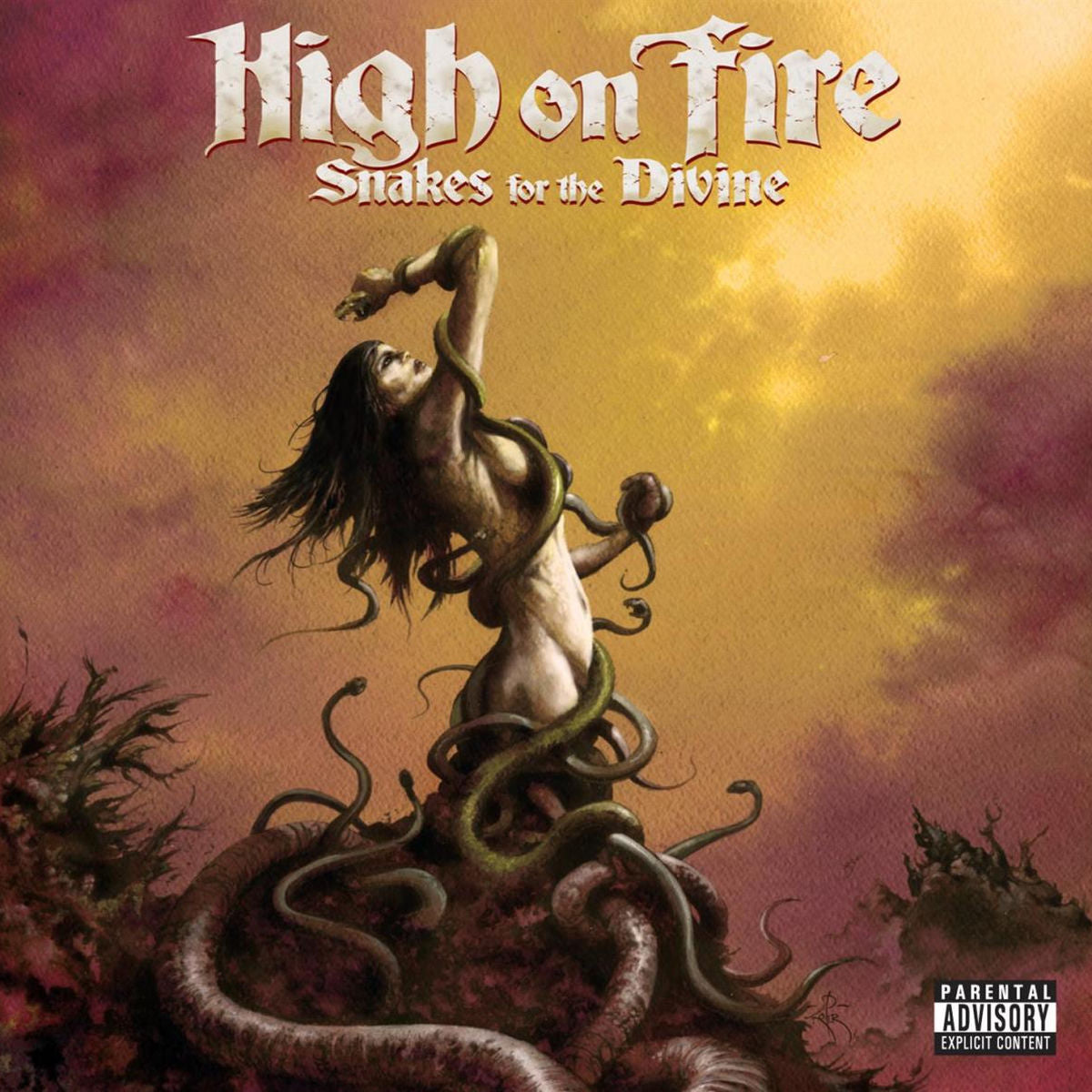 High On Fire – Snakes For The Divine vinyl record cover