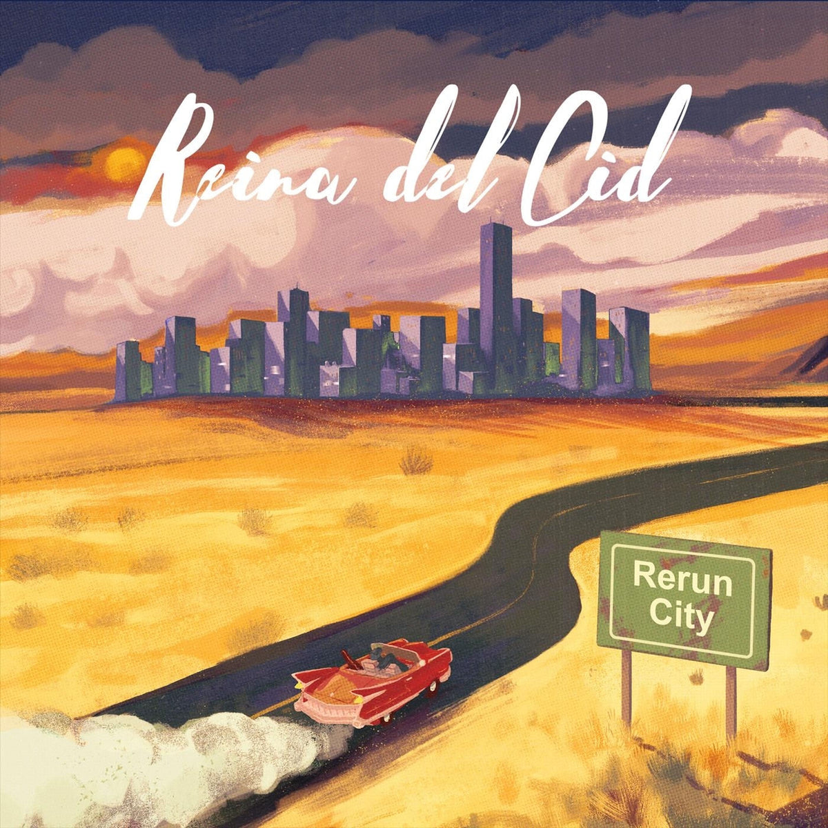 Reina Del Cid – Rerun City vinyl record cover