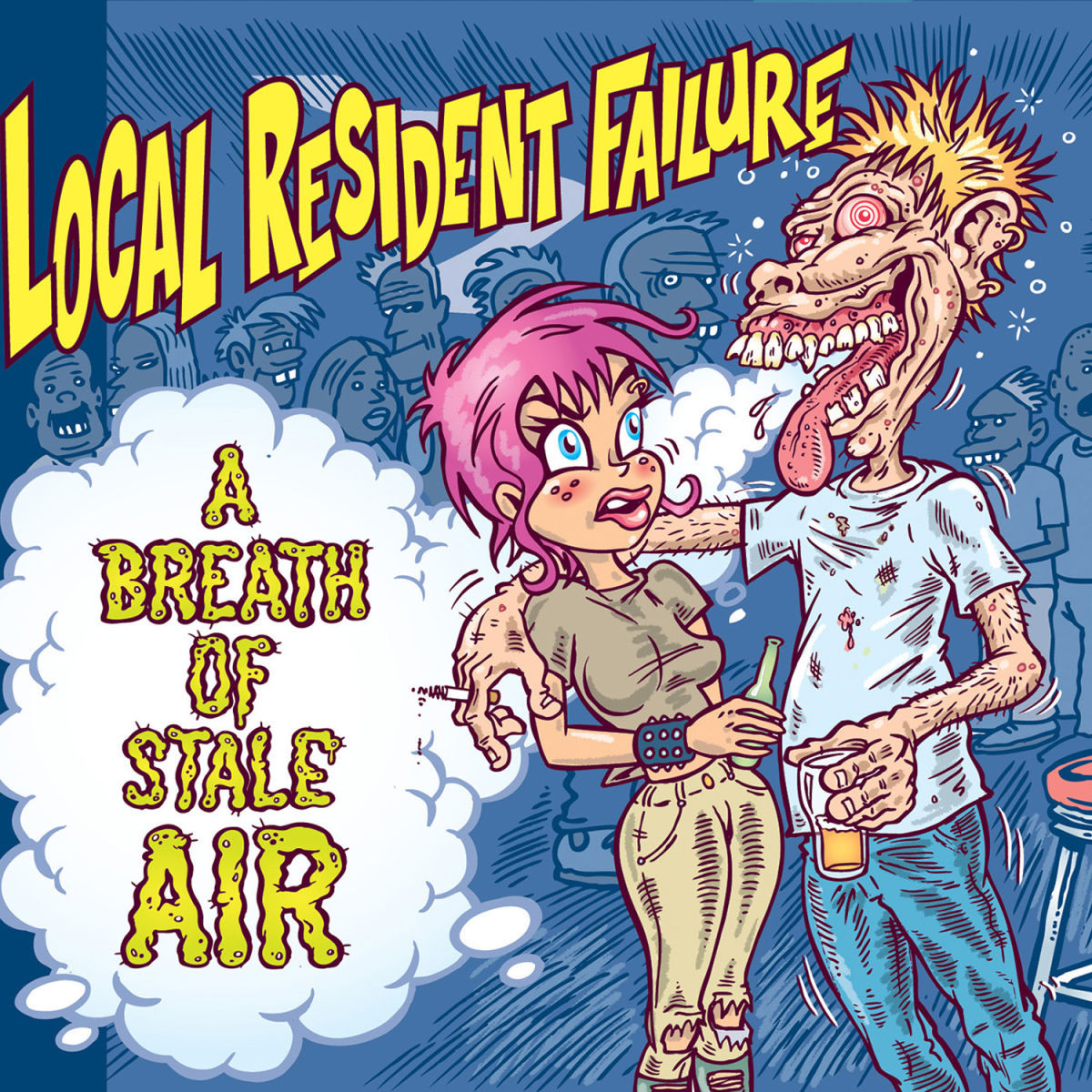 Local Resident Failure – Breath Of Stale Air vinyl record cover