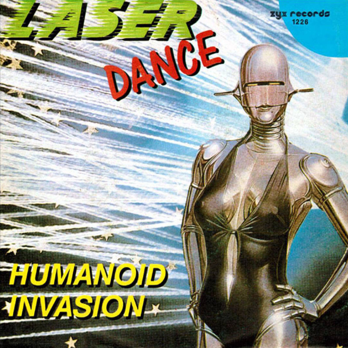 Laserdance – Humanoid Invasion vinyl record cover
