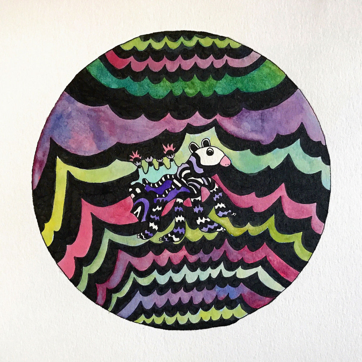 Angelo De Augustine – Swim Inside the Moon vinyl record cover