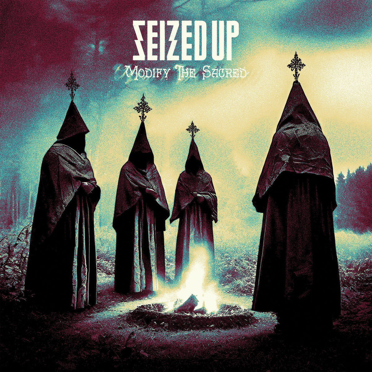 Seized Up – Modify the Sacred vinyl record cover