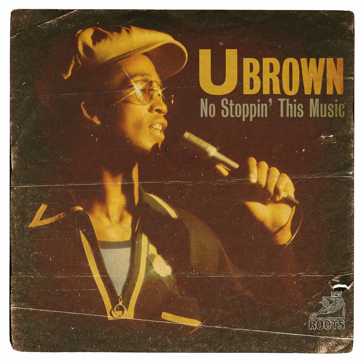 U Brown – No Stoppin' This Music vinyl record cover