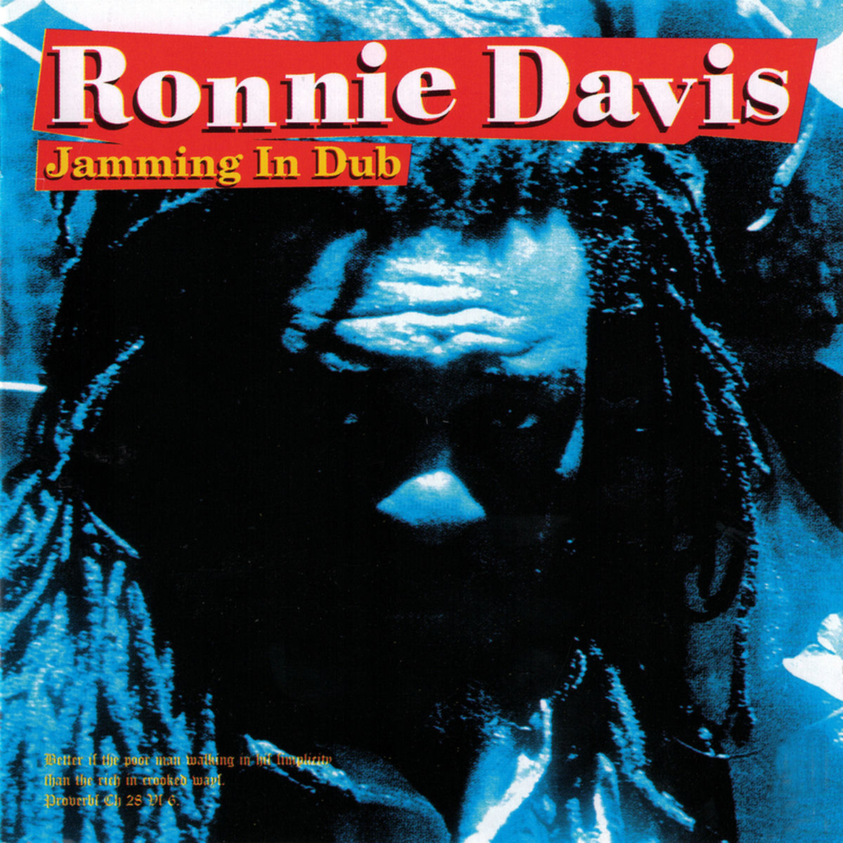 Ronnie Davis – Jamming In Dub vinyl cover
