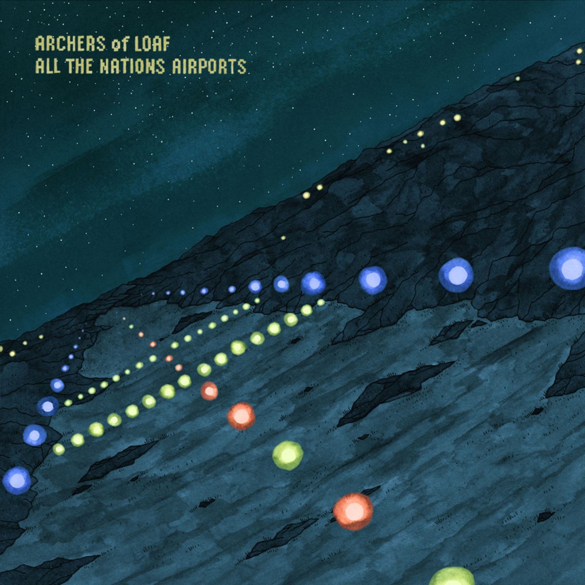 Archers Of Loaf – All The Nations Airports (CLEAR VINYL) vinyl record cover