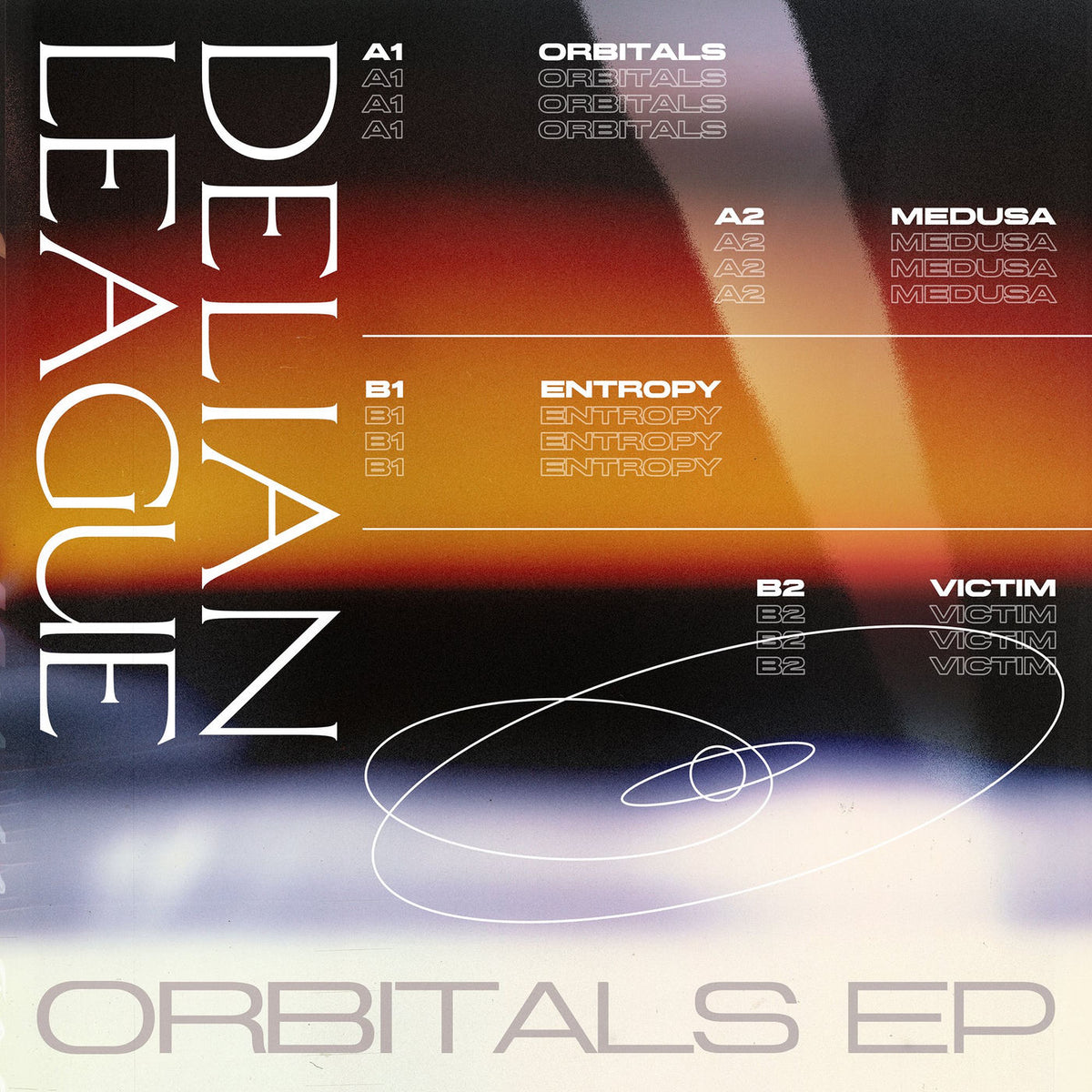 Delian League – Orbitals vinyl cover