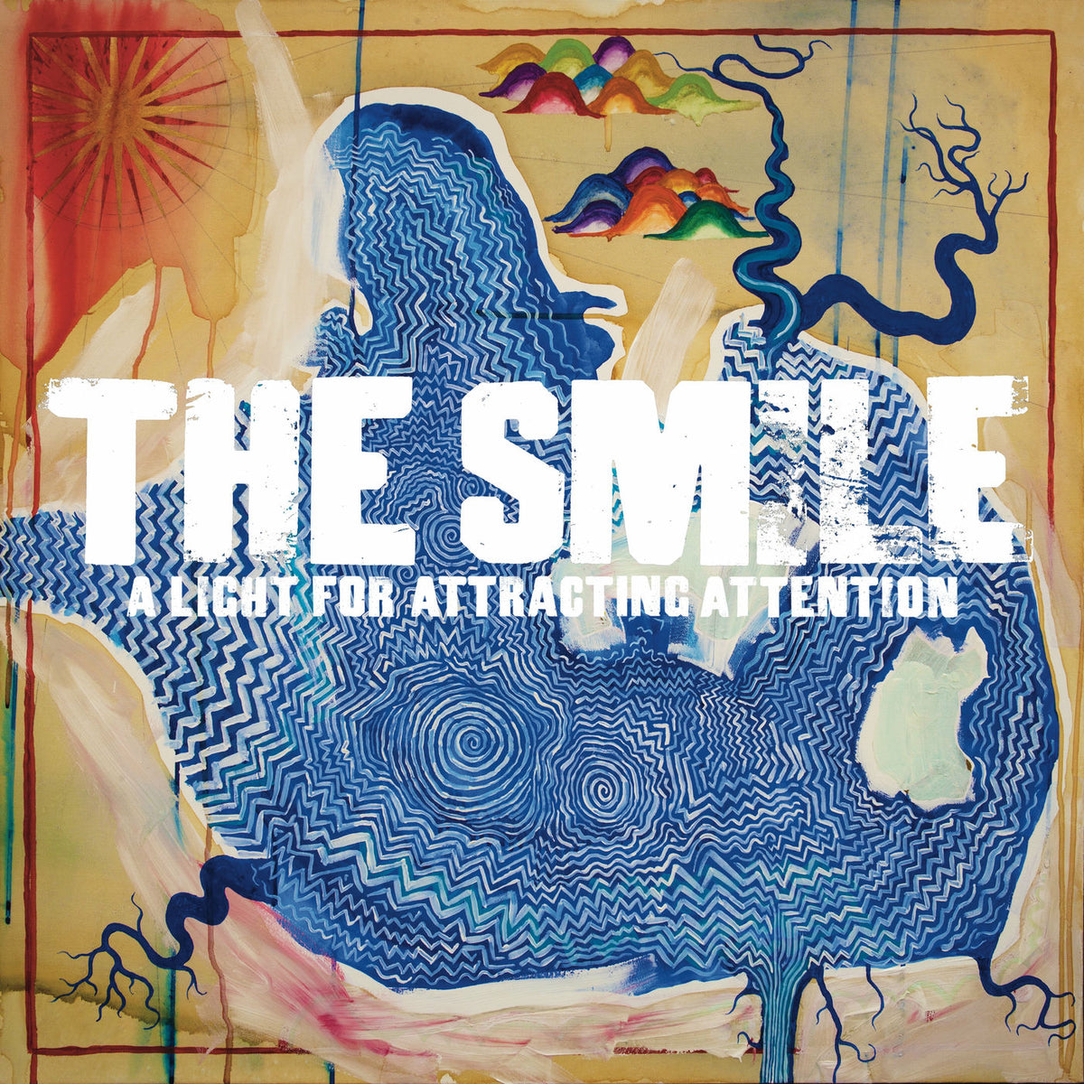 The Smile – A Light for Attracting Attention vinyl record cover