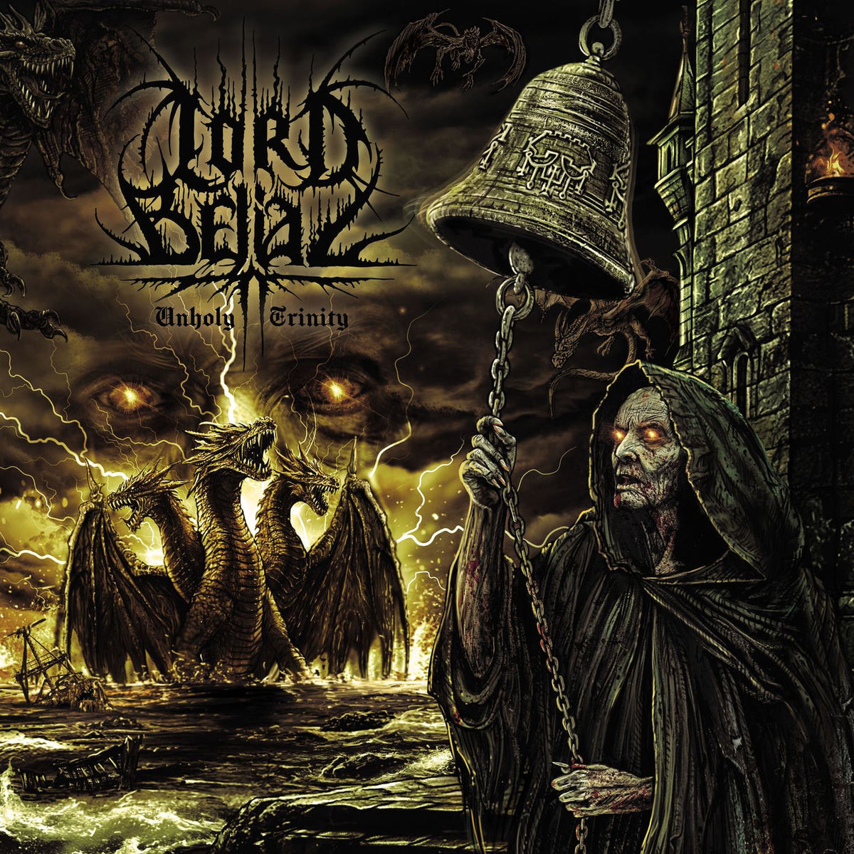 Lord Belial – Unholy Trinity vinyl record cover