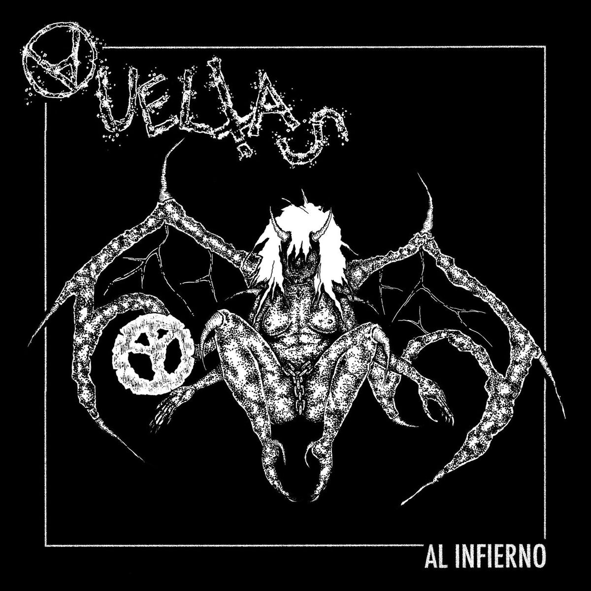 Vueltas – Al Infierno vinyl record cover