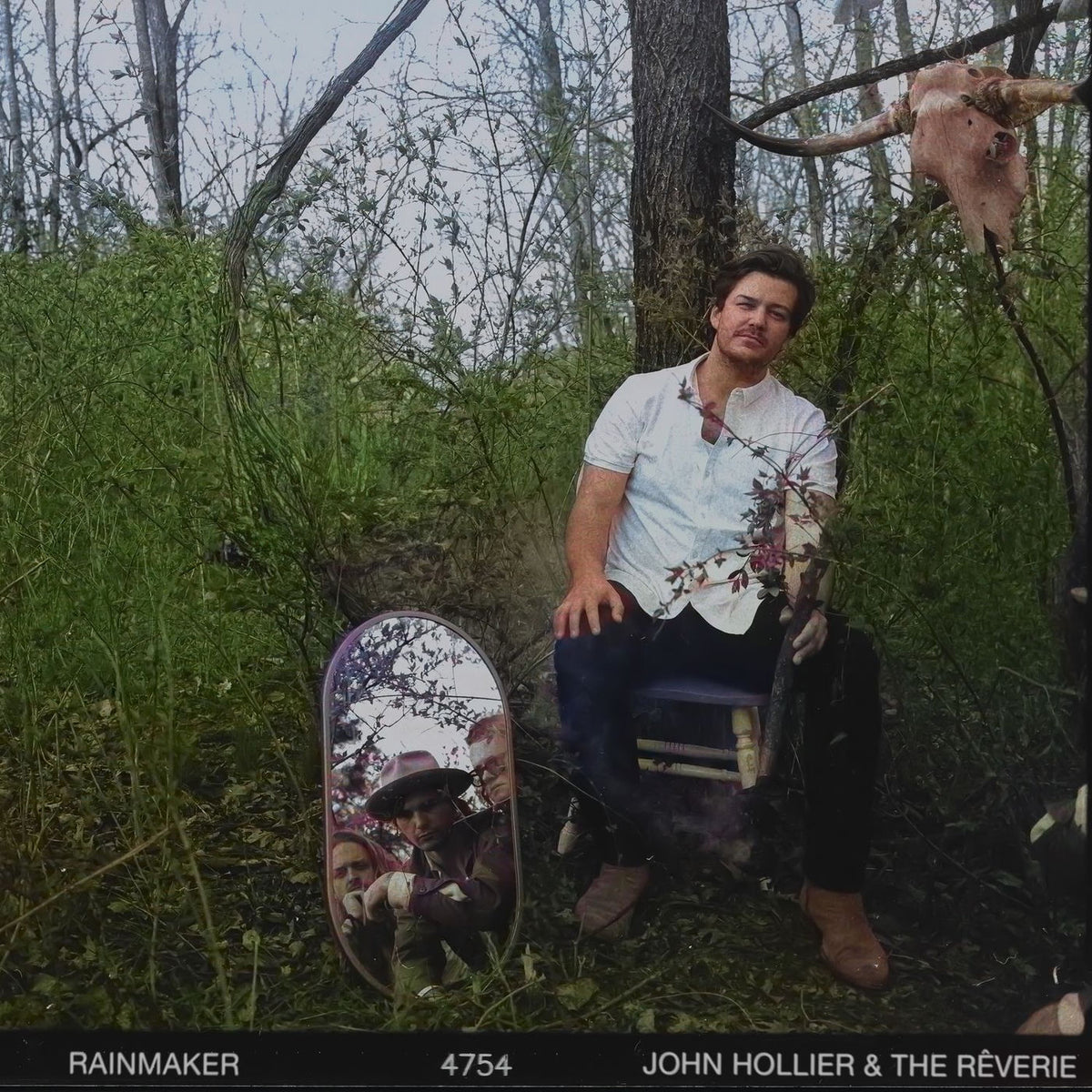 John Hollier & The Rêverie – Rainmaker vinyl record cover