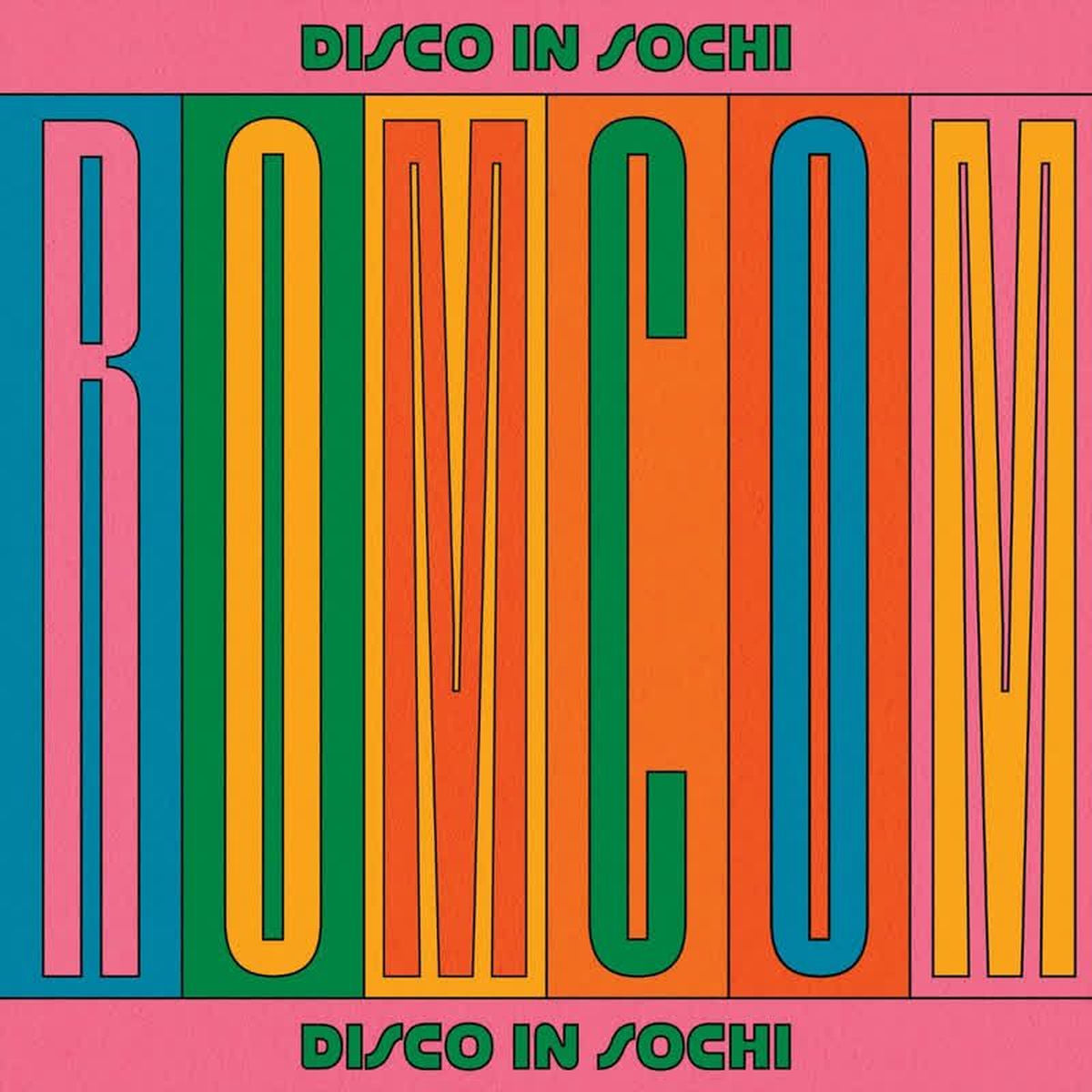 Disco in Sochi – Rom Com vinyl record cover
