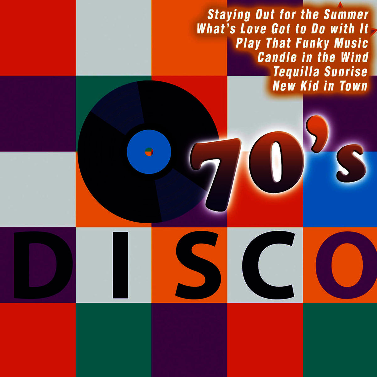 Various Artists – 70'S Disco vinyl record cover