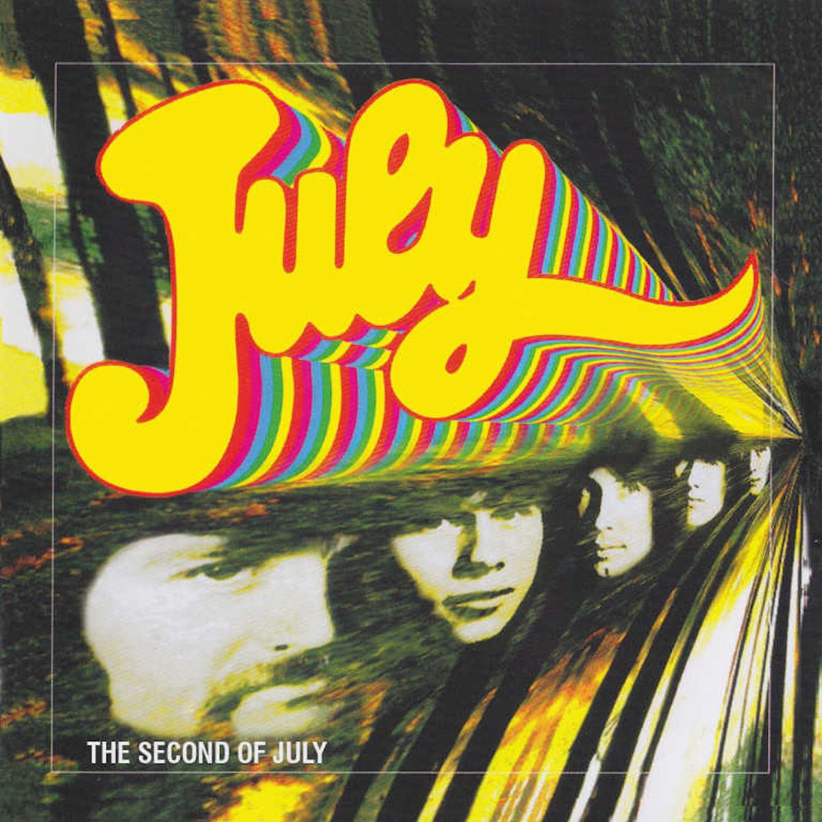 July – Second Of July vinyl record cover