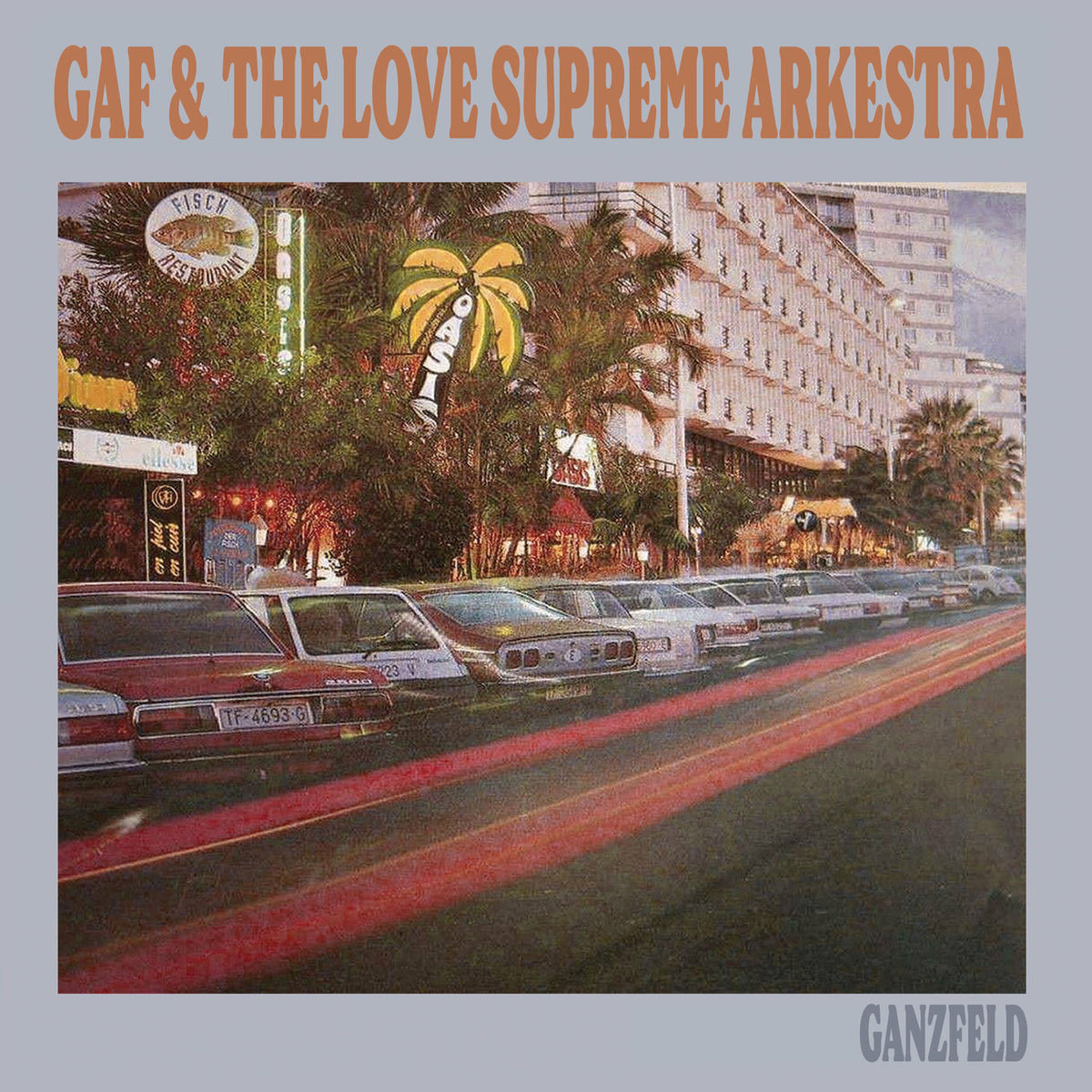 Gaf & The Love Supreme Arkestra – Ganzfeld vinyl record cover