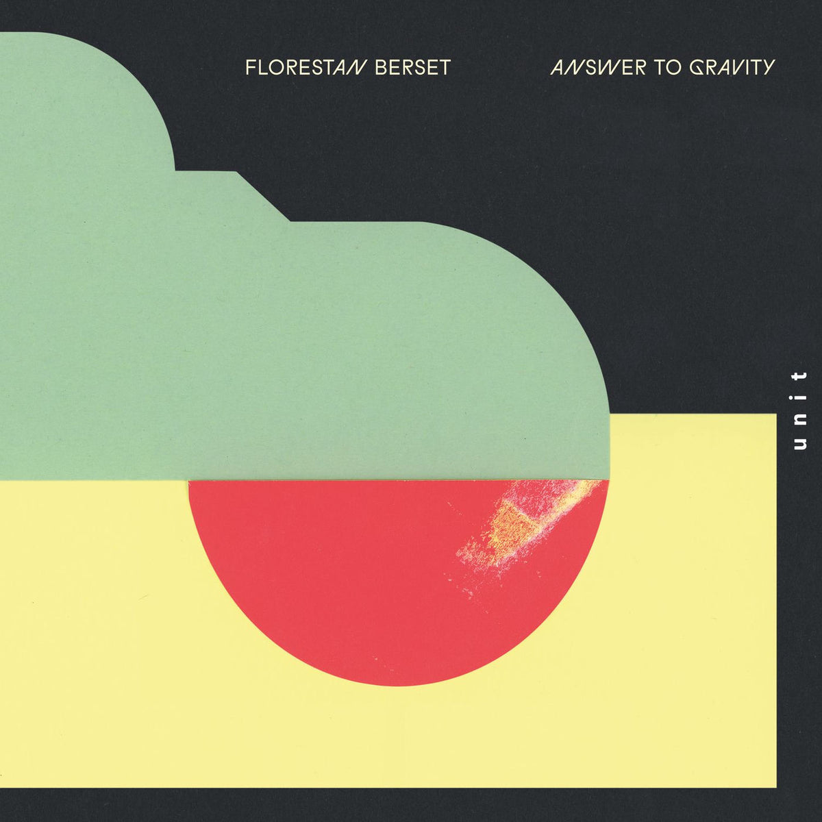 Florestan Berset – Answer to Gravity vinyl cover