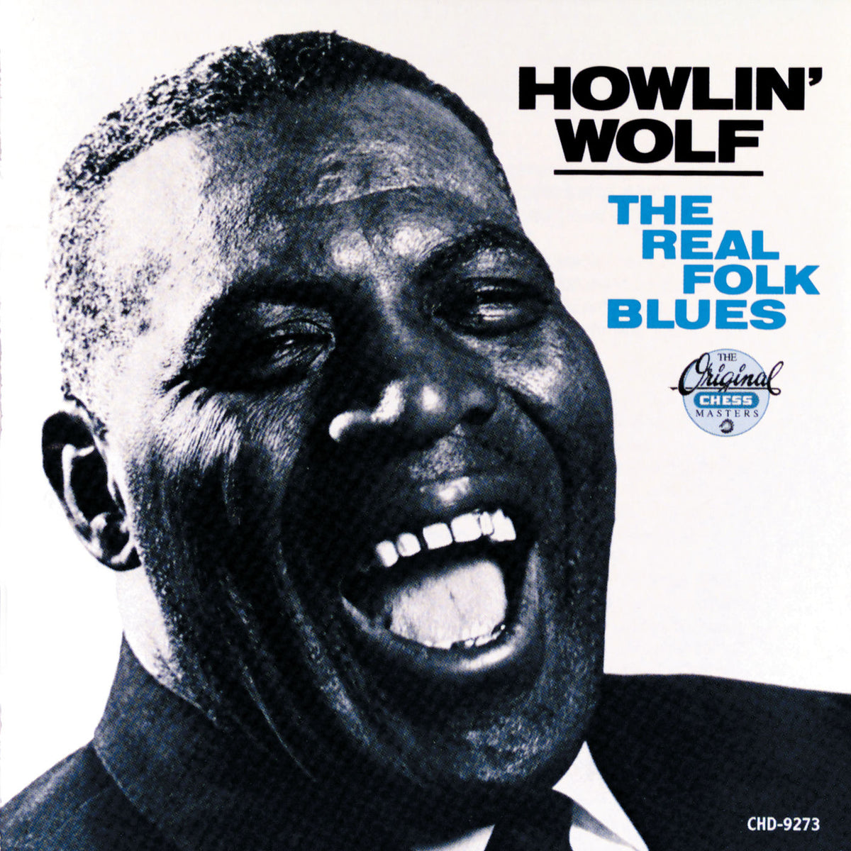 Howlin' Wolf – The Real Folk Blues vinyl record cover