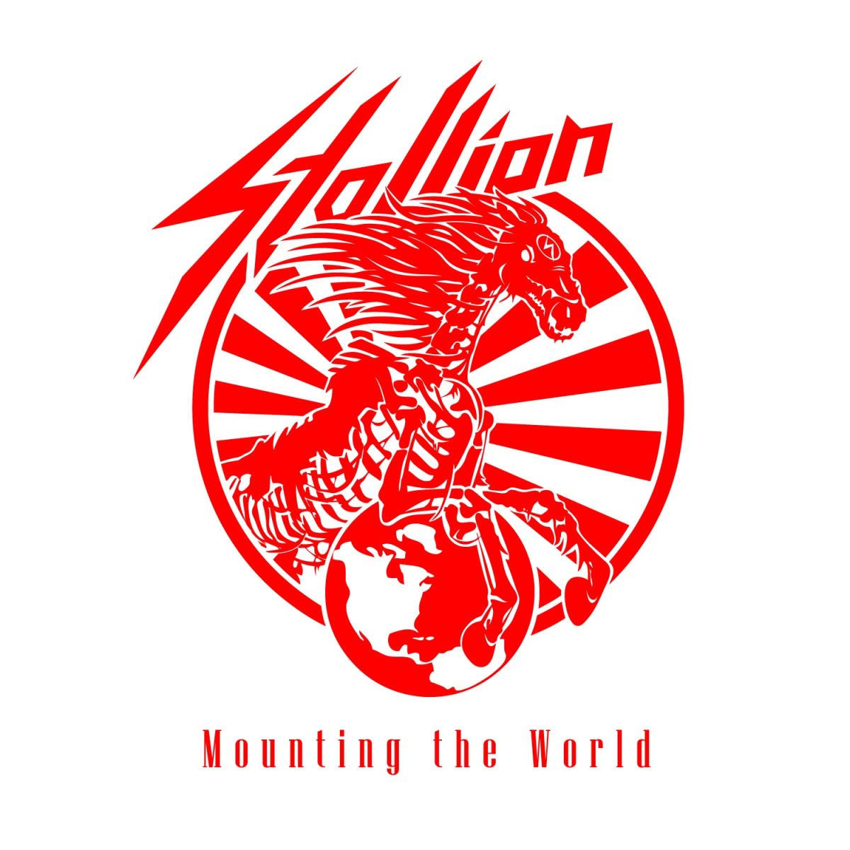 Stallion – Mounting the World vinyl record cover