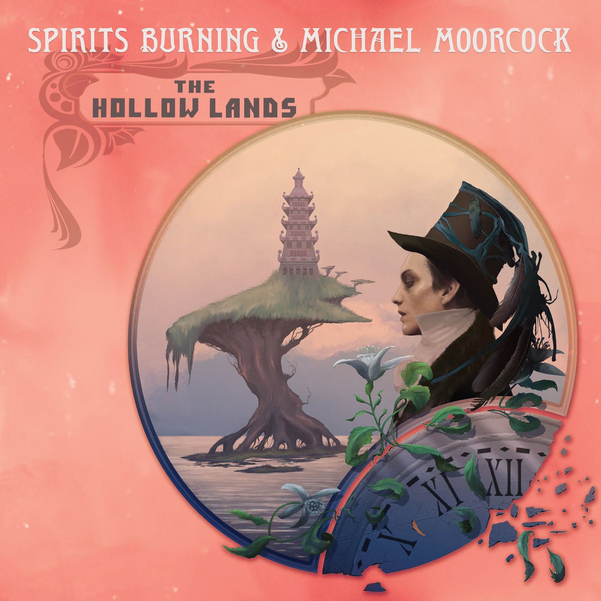 Spirits Burning – The Hollow Lands vinyl cover