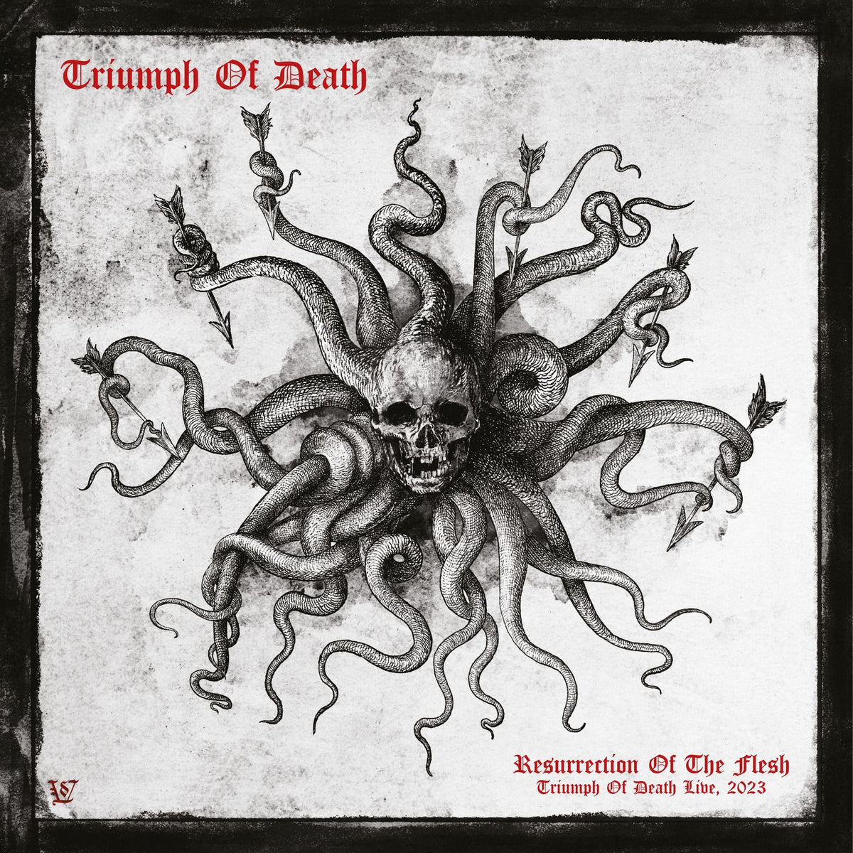 Triumph of Death – Resurrection of the Flesh (Live) vinyl cover