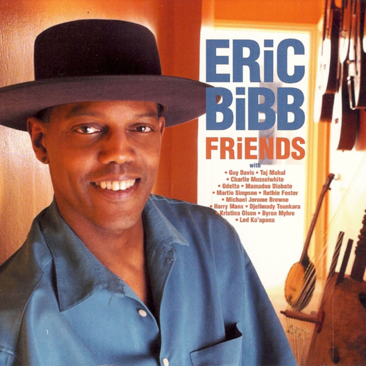 Eric Bibb – Friends vinyl cover