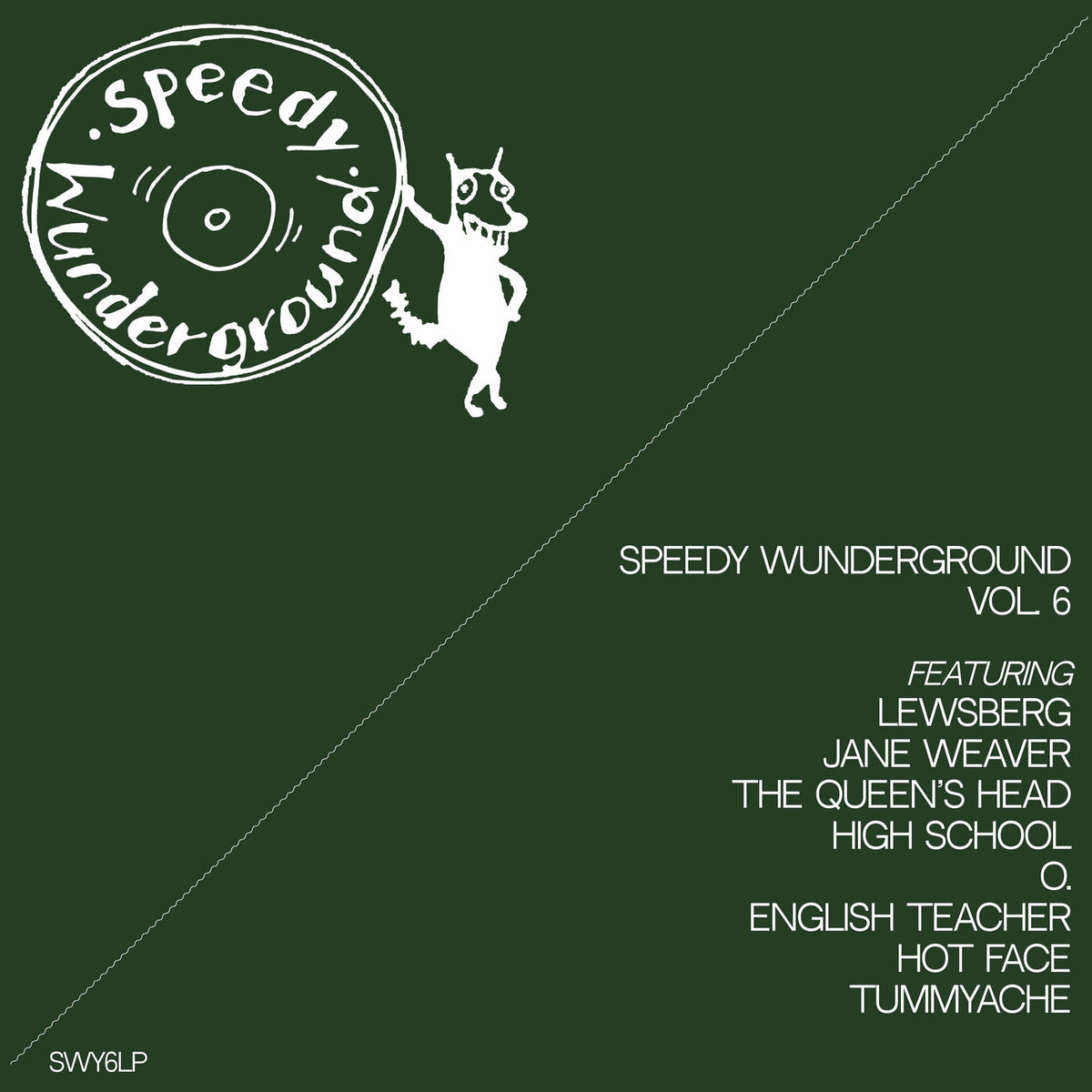 Various Artists – Speedy Wunderground Vol. 6 vinyl record cover