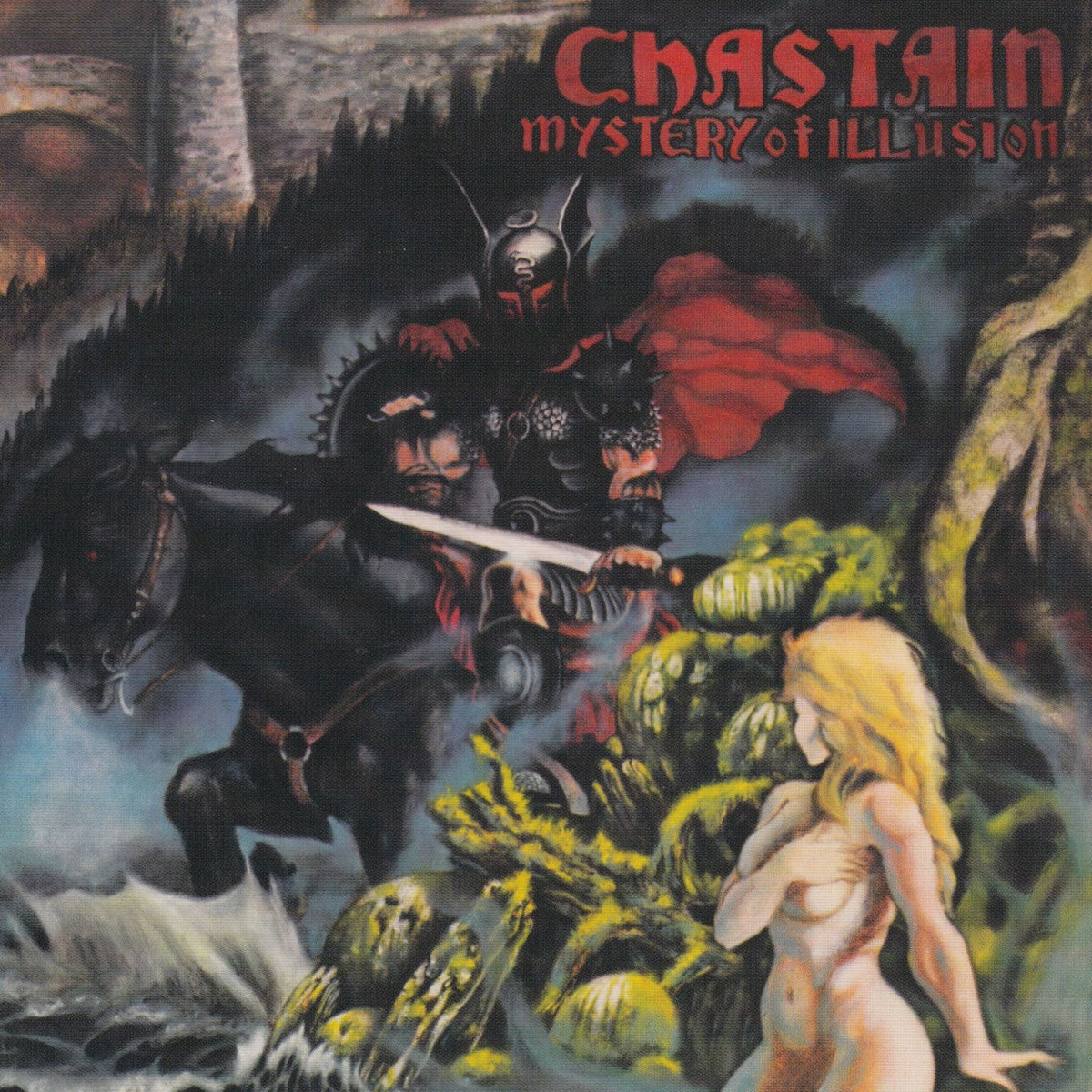 Chastain – Mystery Of Illusion vinyl record cover