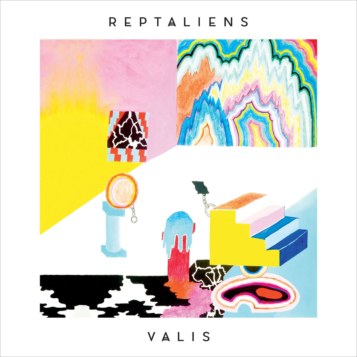 Reptaliens – Valis vinyl record cover