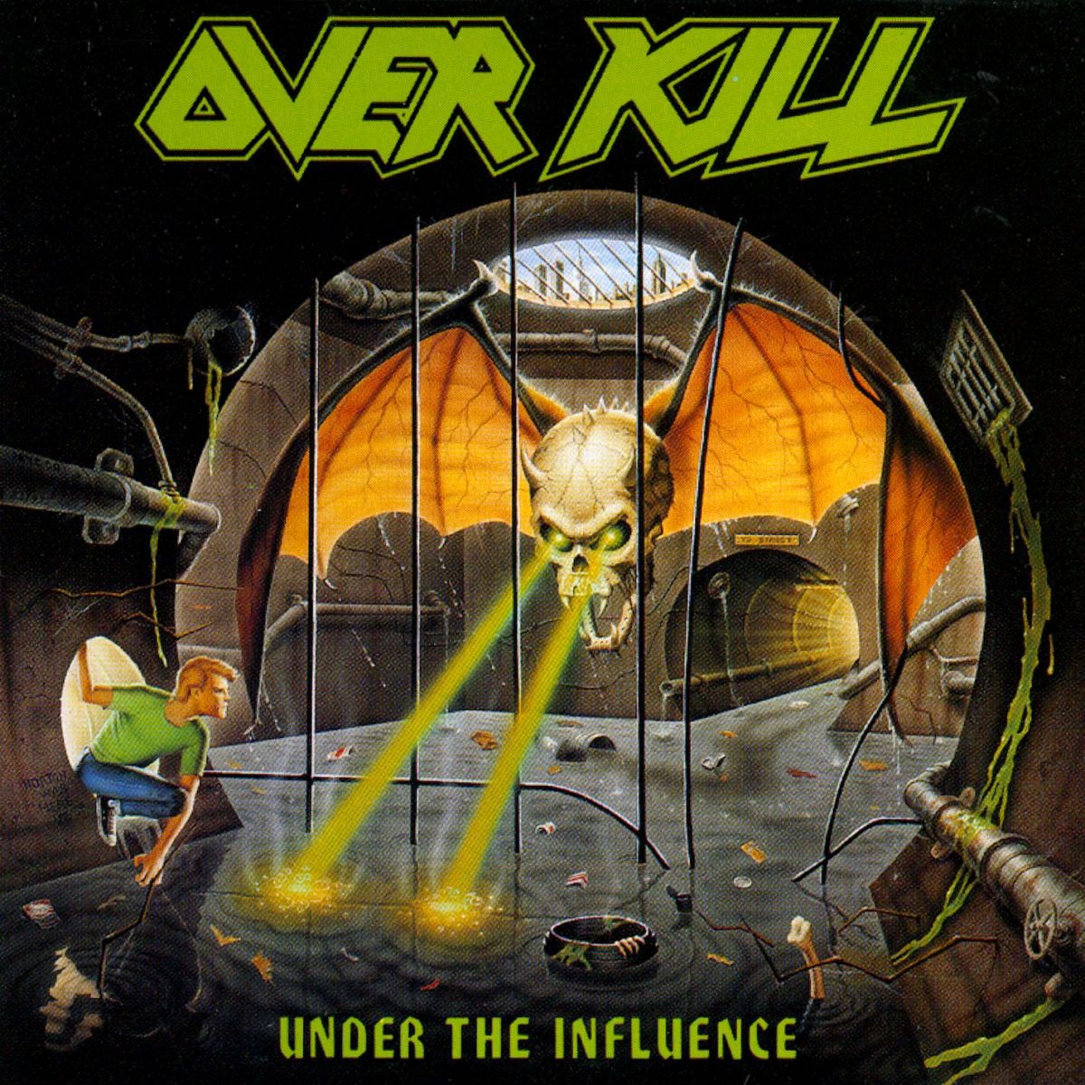 Overkill – Under the Influence vinyl record cover