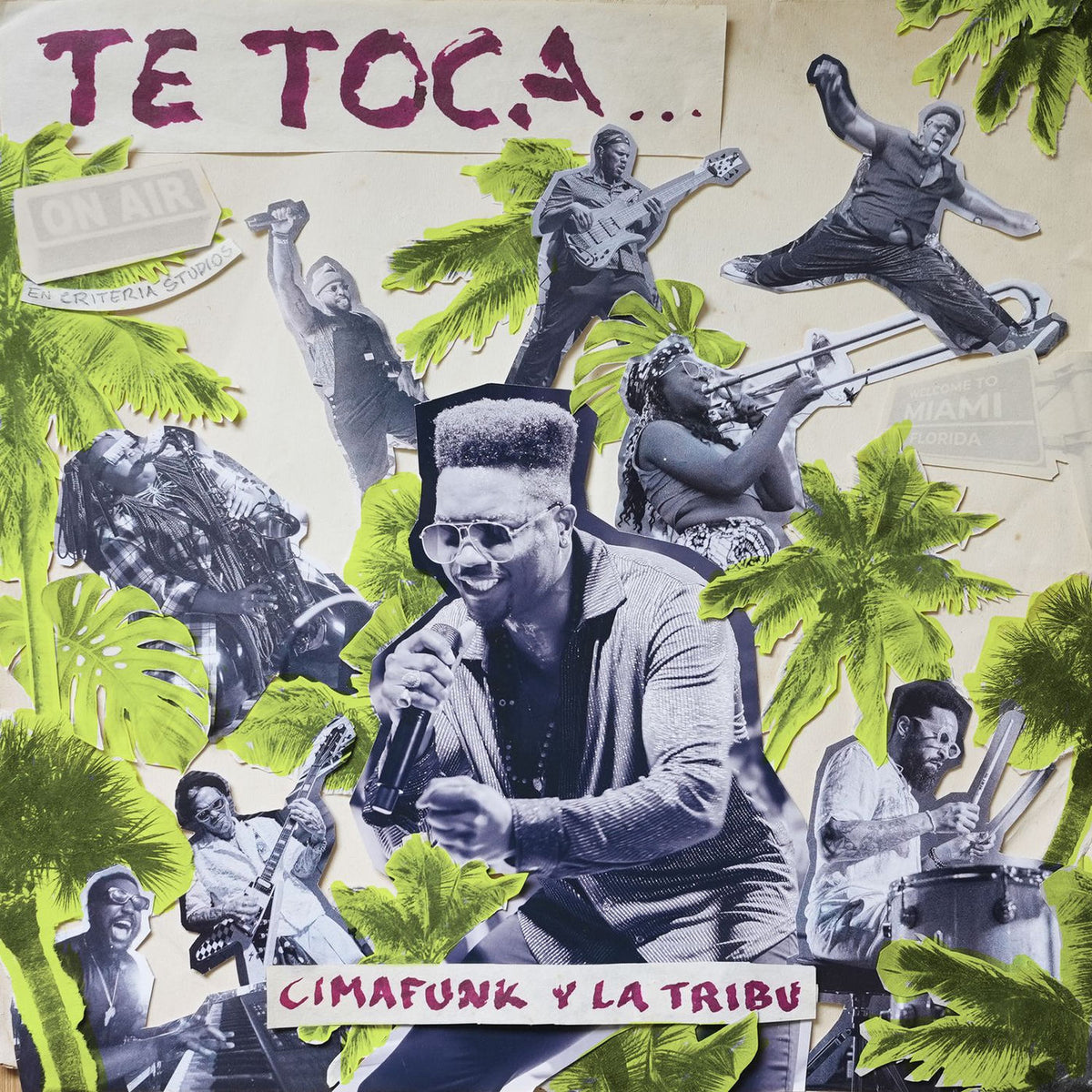 Cimafunk – Te Toca... vinyl record cover