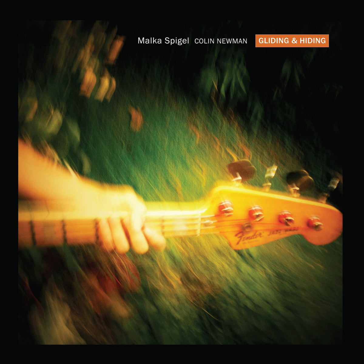 Malka Spigel – Gliding & Hiding vinyl cover