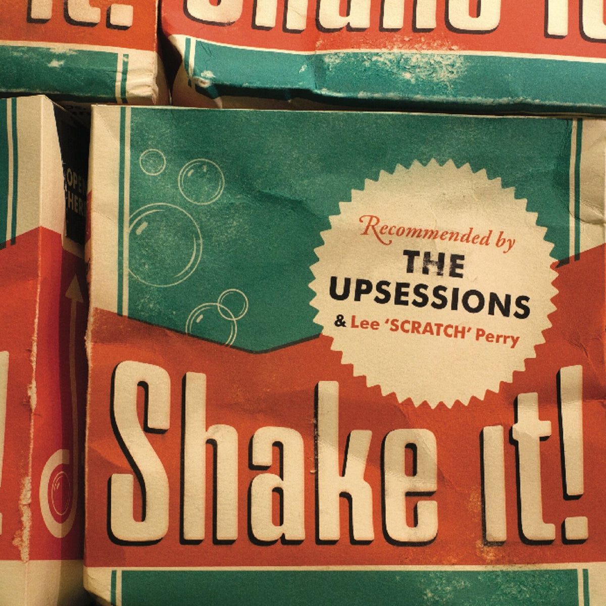 The Upsessions – Shake It! vinyl cover