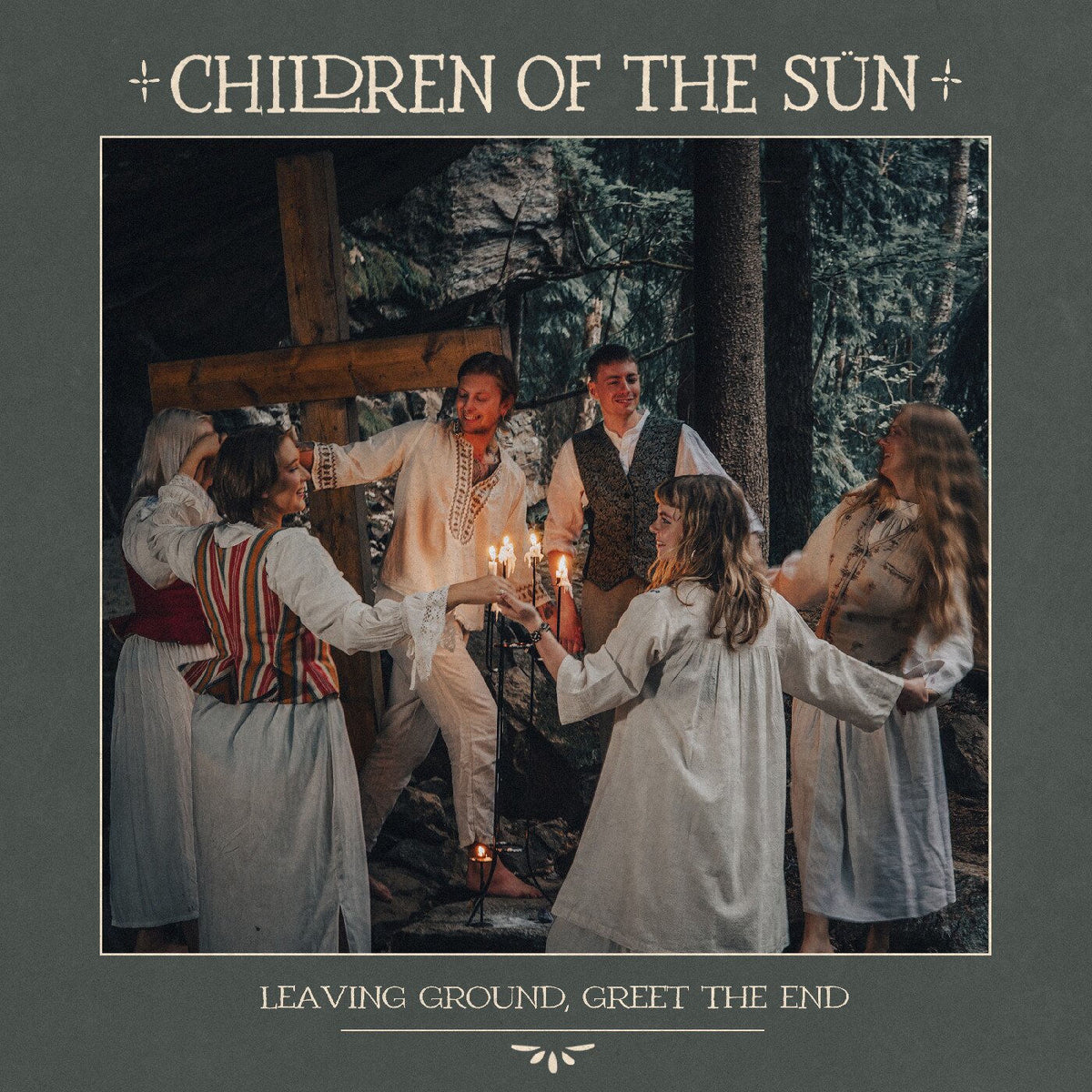Children Of The Sun – Leaving Ground, Greet The End vinyl cover