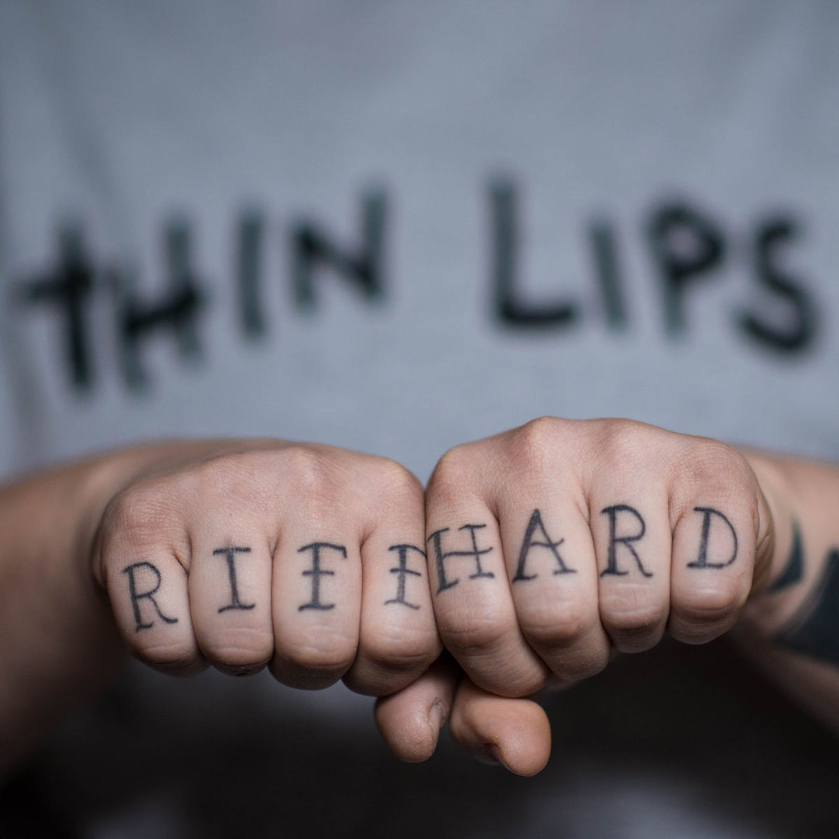 Thin Lips – Riff Hard vinyl record cover