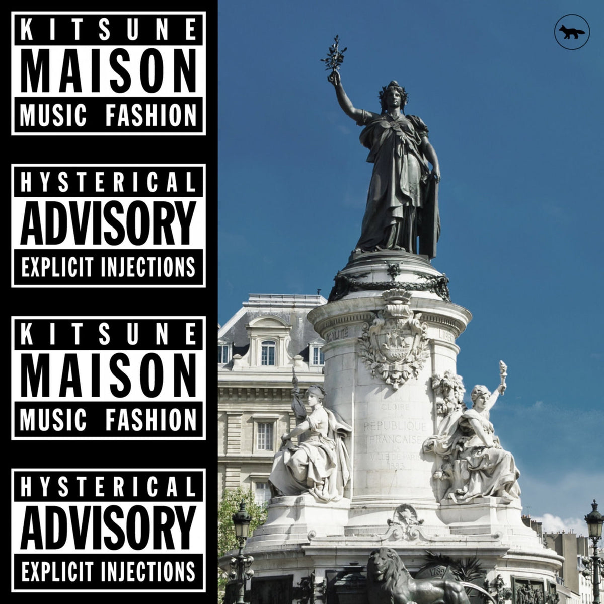 Various Artists – Kitsune Maison 18 (2LP) THE HYSTERICAL ADVISORY ISSUE vinyl record cover