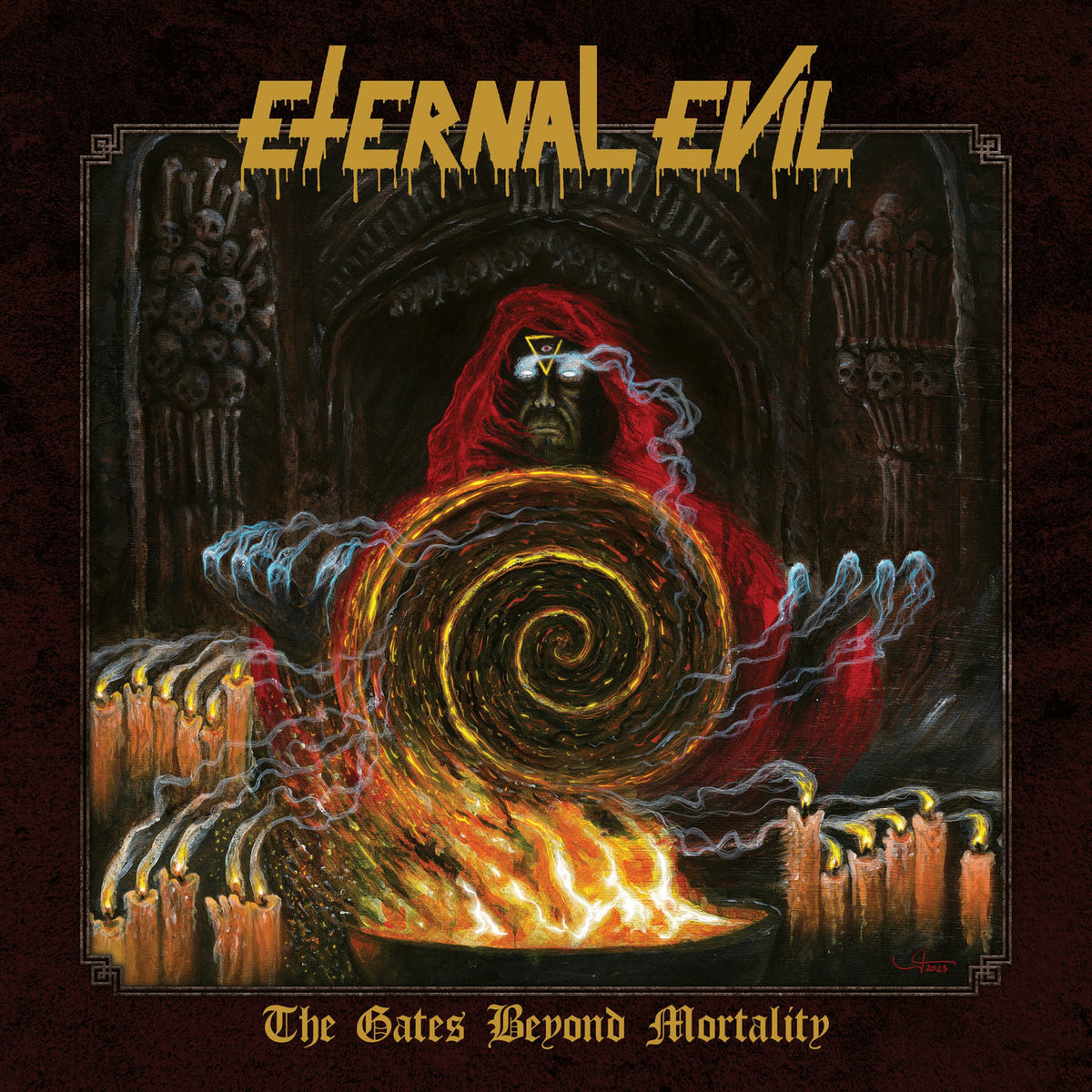 Eternal Evil – Gates Beyond Mortality vinyl record cover