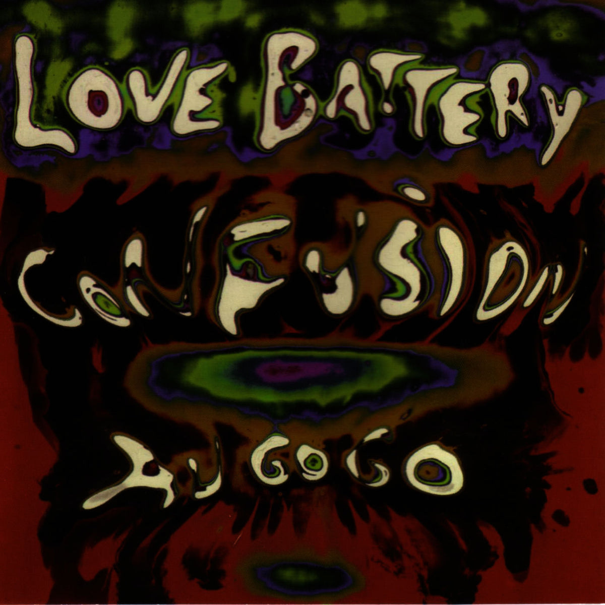 Love Battery – Confusion Au Go Go vinyl cover
